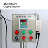 ZONESUN ZS-XG440E Automatic Beer Bottle Crown Cap Capping Machine with Cap Feeder