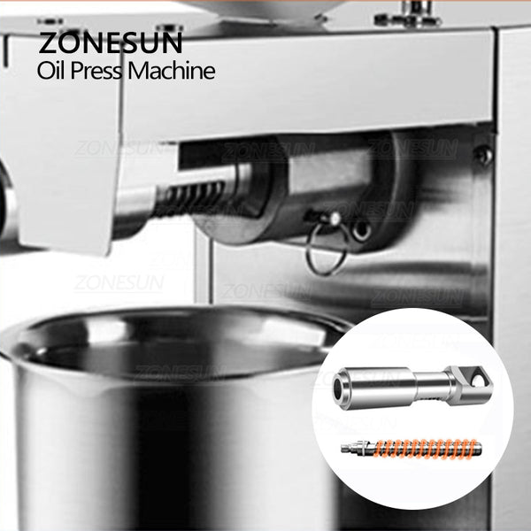 ZONESUN ZS-ZY22A Automatic Oil Press Machine Peanut Olive Sesame Corn Almond Seeds Extractor Appliance Kitchen Household Tool