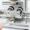 ZONESUN Automatic Running Function Round Shape Product Hot Foil Stamping Machine ZS-90GT