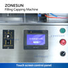 ZS-AFC7 Automatic Eyedrop Liquid Filling Capping Machine Magnetic Pump Dropper Bottles Screwing Vial Essential Perfume