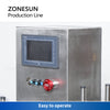 ZONESUN ZS-FAL90S Small Business Production Line Automatic Liquid Bottle Filler Machine