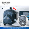 ZS-YTPPR1 Semi Automatic 10L Large Flow Glue Peristaltic Pump Liquid Filling Machine