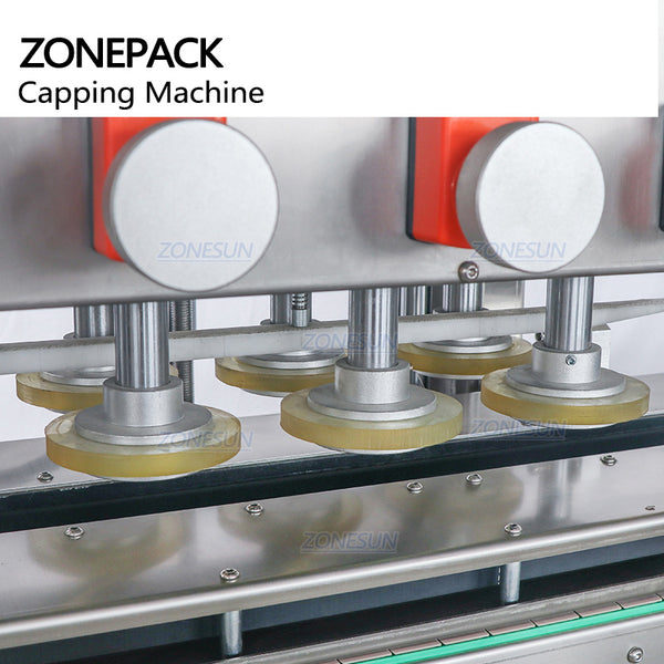 ZS-XG440B Fliptop Spray Twist Off Pneumatic Plastic Glass Bottle Vial Screw Capping Machine