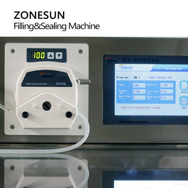 ZONESUN Automatic Monodose Strips Liquid Packing Filling And Sealing Machine