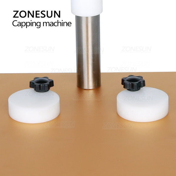 ZONESUN ZS-YG30 13/15/18/20mm Perfume Bottle Capping Machine for Collar Ring Crown Perfume Bottle Crimping Machine