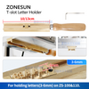 ZONESUN Hot Stamping Machine T Slot Letter Mold Holder ZS-TS