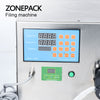 ZONEPACK ZS-YT80 Semi Automatic Small Perfume Oil Bottles Liquid Filling Machinery For Olive Oil Water