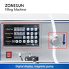 ZONESUN Liquid Filling Machine Automatic Production Line Magnetic Pump Perfume Essential Oil Bottles Vial Tube Juice ZS-MPYT600A