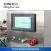 ZONESUN ZS-DTYT2 Automatic Pneumatic Honey Paste Filling Machine with Conveyer Belt