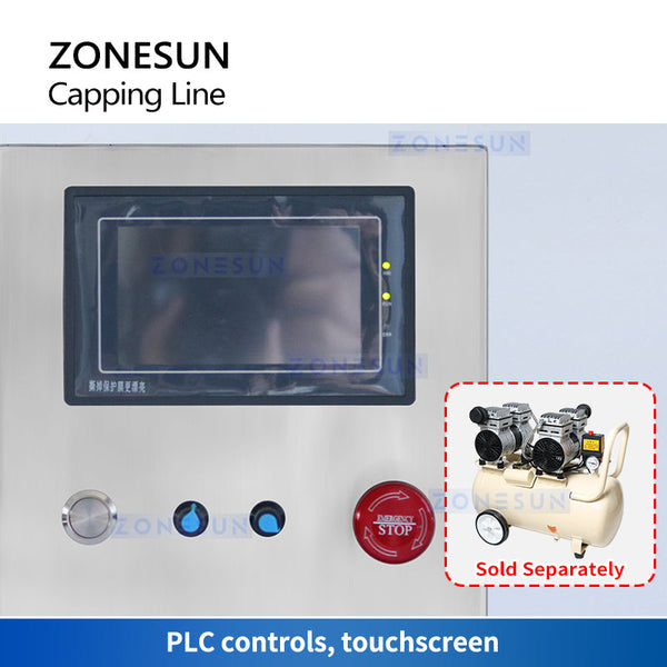 ZONESUN ZS-XGC1 Tabletop Automatic Screwing Cap Capping Machine