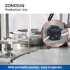 ZONESUN ZS-FAL180A10 Automatic Dropper Bottle Production Line Essential Oil Eyedrop Liquid Filling Capping Labeling Machine