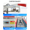 ZONESUN ZS-CSPM1 Automatic Carton Sealing Production Line carton sealing tape machine carton sealing tape dispensers