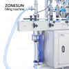 ZONESUN ZS-YTCT4P Constant temperature heating mixing filling machine