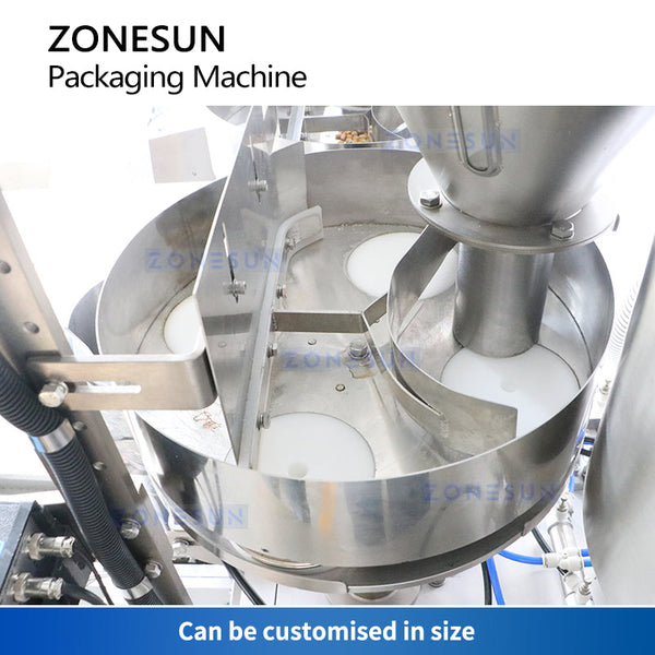 ZONESUN Popcorn VFFS Packaging Machine Vertical Form Fill Seal Packing Equipment ZS-FS01