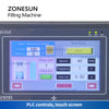 ZONESUN ZS-CPYT1S Ceramic Pump Digital Control Vial Liquid Filling Machine Low Dosage Eyedrop Bottle Filler Lab Equipment