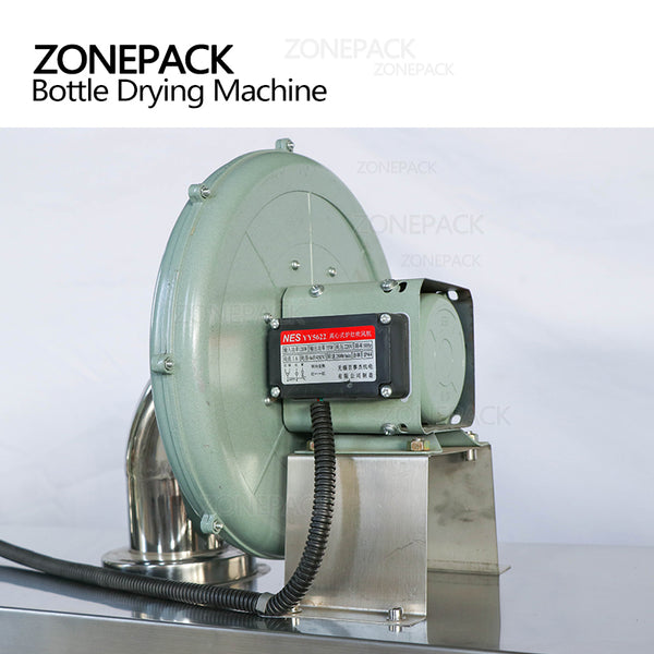 ZONESUN Drying Machine for Glass Bottle Dryer Packaging Conveyor Belt High Temperature Drying Production Line ZS-HG6000