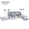 ZONEPACK ZS-PP532W Semi Automatic Peristaltic Pump Filling Machine Ink Essential Oil Perfume Water Bottle Filler