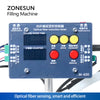 ZONESUN Liquid Filling Machine Automatic Production Line Magnetic Pump Perfume Essential Oil Bottles Vial Tube Juice ZS-MPYT600A