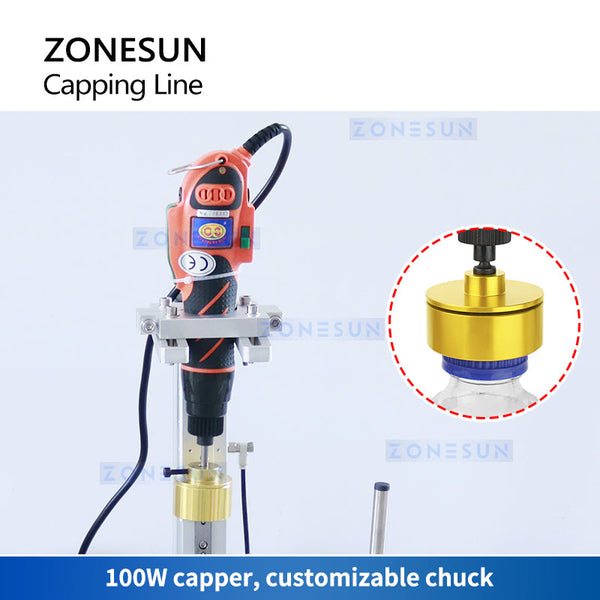 ZONESUN ZS-XGC1 Tabletop Automatic Screwing Cap Capping Machine