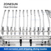 ZONESUN ZS-CRC Automatic Corrosive Liquid Filling Machine Cleaner Disinfectant Acid Alkali Sanitizer Bleach Bottle Filler