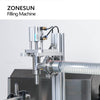 ZONESUN ZS-DTGT900M Automatic Butter Chocolate Rotor Pump Filling Machine With Mixer Heater