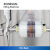 ZONESUN 200L Tank ZS-420GSY Paste Filling Vacuum Sealing Machine Honey Peanut Butter Packet Filler Automatic Feeding Pump