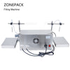 ZONEPACK ZS-PP532W Semi Automatic Peristaltic Pump Filling Machine Ink Essential Oil Perfume Water Bottle Filler