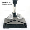 ZONESUN ZS-XG80W Semi-automatic Bottle Capping Machine E-juice Aluminum Nail Polish Bottle Caps Screwer