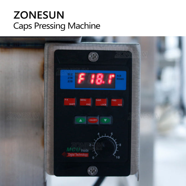 ZONEPACK Automatic Cap Pressing Capping Machine ZS-XG21