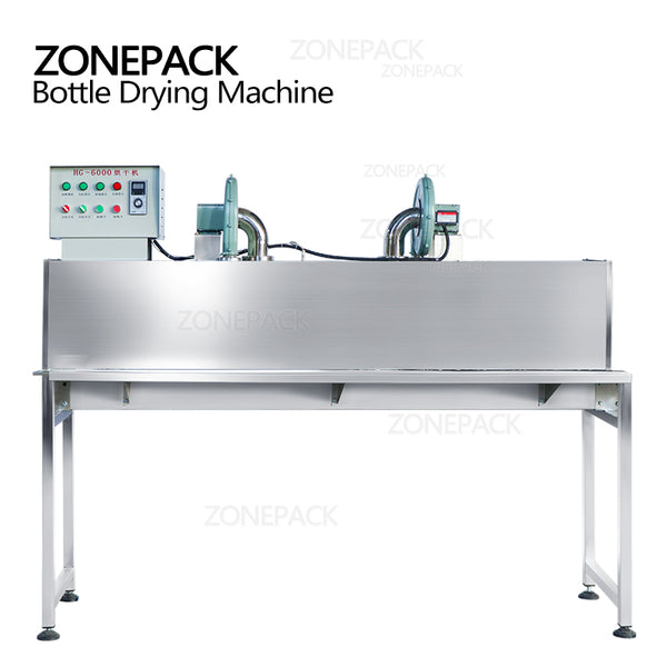 ZONESUN Drying Machine for Glass Bottle Dryer Packaging Conveyor Belt High Temperature Drying Production Line ZS-HG6000