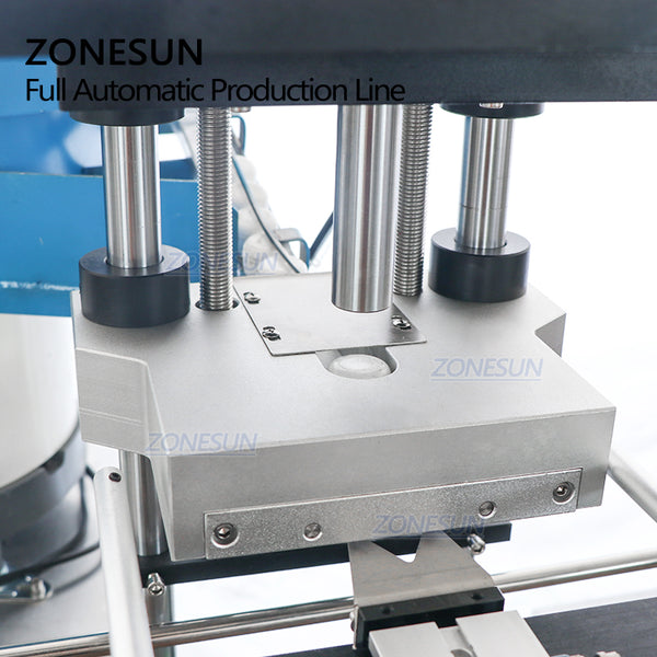 ZONESUN ZS-FAL180AP Automatic Peanut Ejuice Bottle Filling Capping For Glass Bottle Cream Assembly Machine Vibrator