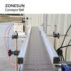 ZS-CB100P 1.9M Length Automatic Chain Conveyor Belt Adjustable-Speed Transporting Goods Machiney Production Line