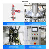 ZS-GW10 Automatic Granule Feeding Weighing Filling Sealing Machine With Metal Detector