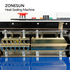 ZONEPACK FR-900 Automatic Continuous film sealing machine, plastic bag package machine, Expanded food band sealer