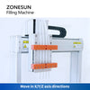 ZONESUN 4 Nozzles Peristaltic Pump Small-volume Liquid Filling Machine ZS-XYZ4A