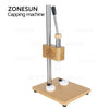 ZONESUN ZS-YG30 13/15/18/20mm Perfume Bottle Capping Machine for Collar Ring Crown Perfume Bottle Crimping Machine