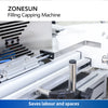 ZONEPACK Automatic Liquid Filling And Capping Machine With Conveyor ZS-AFC1Z