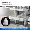 ZONESUN ZS-FAL180A10 Automatic Dropper Bottle Production Line Essential Oil Eyedrop Liquid Filling Capping Labeling Machine