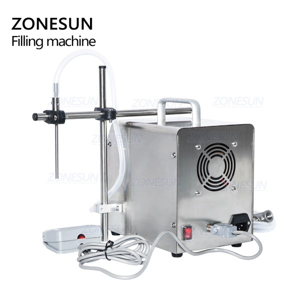 ZONESUN ZS-YTPP6001 Small scale Filler 0.01-9999ml blink eye drops Essential Oil Juice Liquid Filling Machine Peristaltic Pump