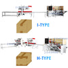 ZONESUN ZS-CSPM1 Automatic Carton Sealing Production Line carton sealing tape machine carton sealing tape dispensers