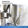 ZONESUN Popcorn VFFS Packaging Machine Vertical Form Fill Seal Packing Equipment ZS-FS01