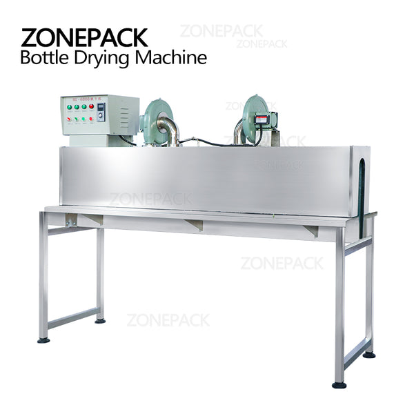 ZONESUN Drying Machine for Glass Bottle Dryer Packaging Conveyor Belt High Temperature Drying Production Line ZS-HG6000