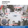 ZONESUN ZS-AFC19 Automatic Rotor Pump Thick Liquid Filling Capping Machine with Vibratory Cap Feeder