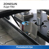 ZONESUN ZS-FM4A Auto 3 Head Auger Filler Servo Motor Flour Milk Chili Cocoa Ground Coffee Powder Filling Machine for Bottle Jar