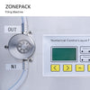 ZONEPACK ZS-MP231W Semi-automatic Liquid Filling and Weighing Machine Essential Oil Milk Juice Water Bottle Filler Magnetic Pump