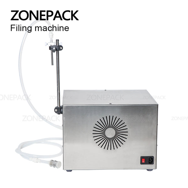 ZONEPACK ZS-YT80 Semi Automatic Small Perfume Oil Bottles Liquid Filling Machinery For Olive Oil Water