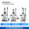 ZONESUN Hot Stamping Machine T Slot Letter Mold Holder ZS-TS