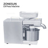 ZONESUN ZS-ZY22A Automatic Oil Press Machine Peanut Olive Sesame Corn Almond Seeds Extractor Appliance Kitchen Household Tool