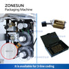 ZONESUN Automatic Paste Liquid Packaging Machine Ketchup Honey Stick Oil Vinegar Water Sachet Sealing Filling ZS-S100