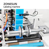 ZONESUN XL-T801 Semi-automatic  Round Bottle Labeling Machine